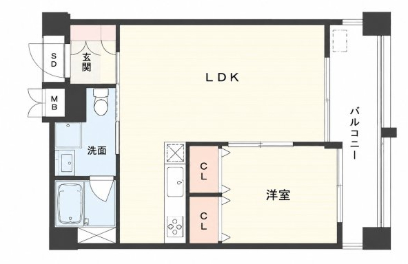 テラコート芦屋の間取り写真