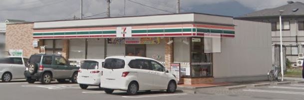 コンビニ　セブンイレブン 南アルプス藤田店（コンビニ）まで343m