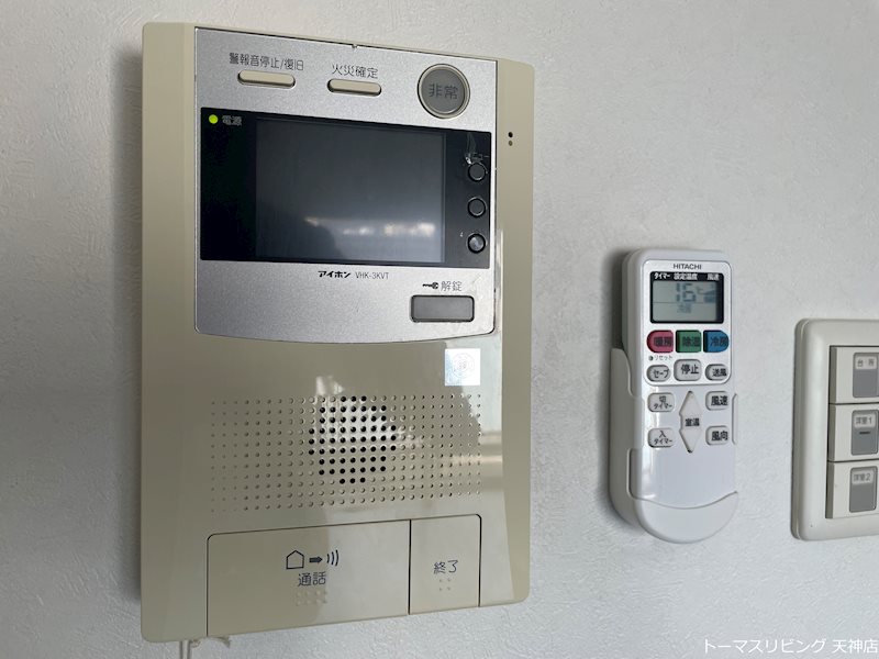 セキュリティ　※別号室の参考写真です。
