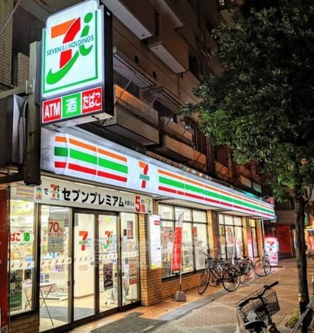 コンビニ　セブンイレブン　地下鉄あびこ駅東店（コンビニ）まで55m
