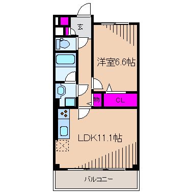 PRESCOTTの間取り写真