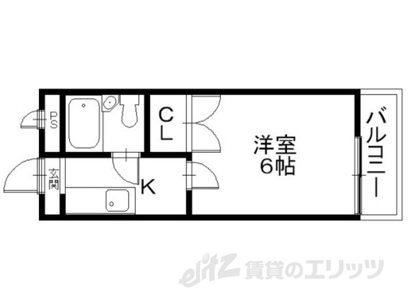 リバティー佐和山の間取り写真