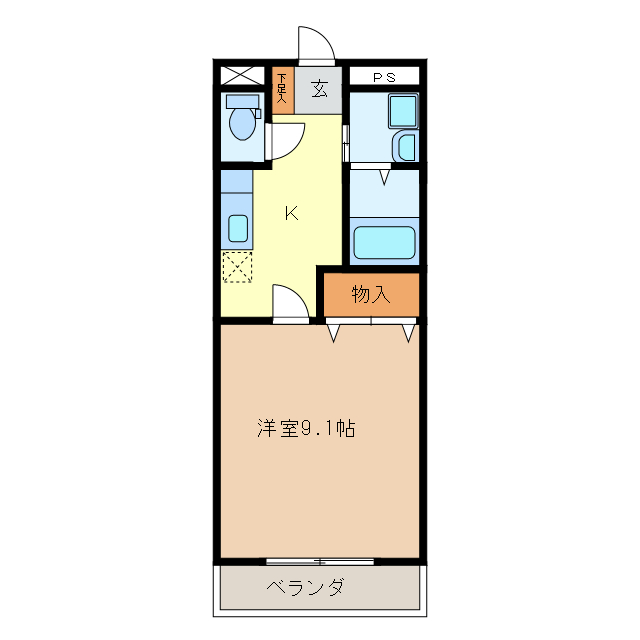 リヴァージュ A・B棟の間取り写真