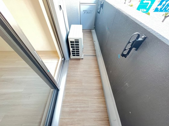 バルコニー　※別部屋の写真です