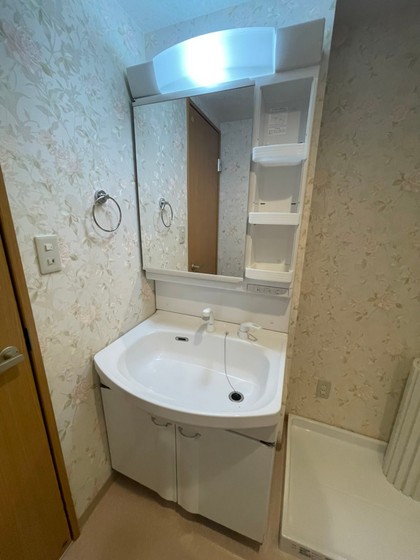 洗面設備　※別号室の写真です。