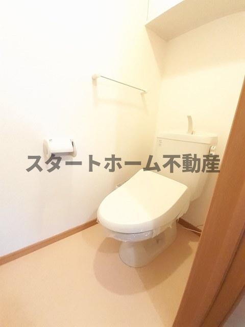 トイレ　ゆったりとした空間のトイレです