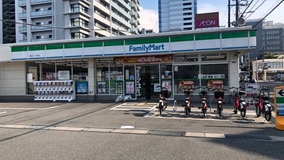 コンビニ　ファミリーマート 海老江一丁目店（コンビニ）まで328m