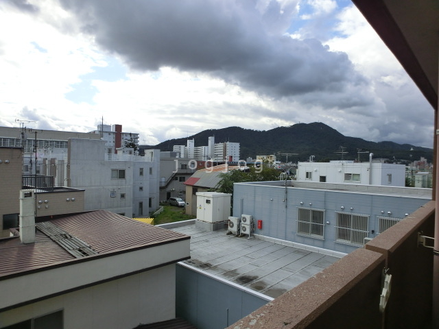 バルコニー　南西向き
