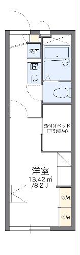 レオパレスエタップの間取り