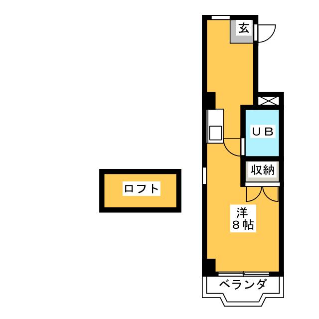 ヒルトップＡの間取り