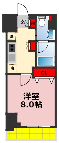 プライムメゾン千葉新町の間取り