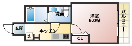 SERENiTE北浜の間取り