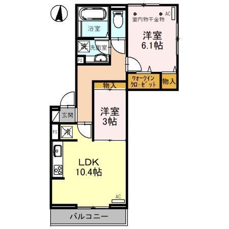 （仮）南越谷１丁目ＰＪIIIの間取り