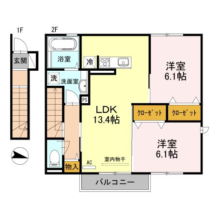 グランセジュールの間取り