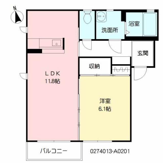 シャーメゾン大崎の間取り