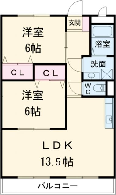 ラヴィアン新川の間取り