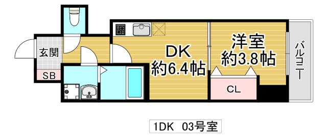 GARDENIA城東の間取り