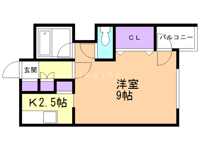 ノール琴似の間取り