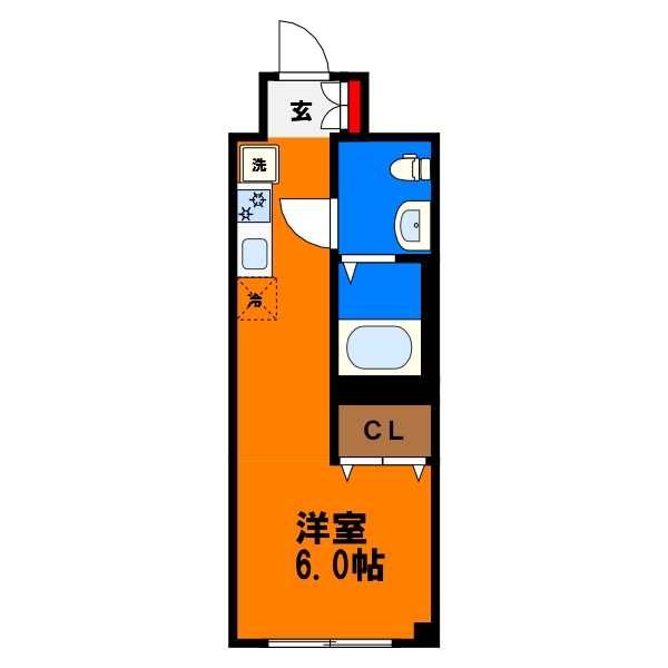 レガーロ千葉駅前の間取り