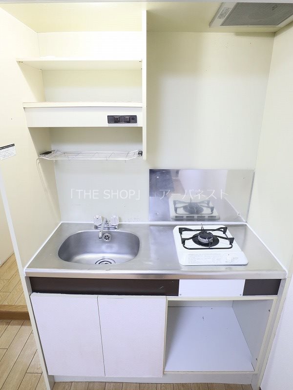 キッチン　１口ガスキッチン