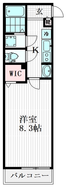 Best Stage Cabin氷川町の間取り