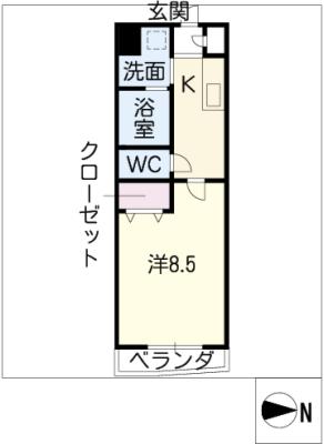 Ｍｏｒａｌｉａ西高蔵の間取り