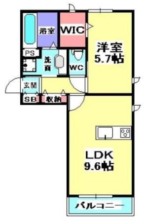 【セジュール垂水EASTの間取り】