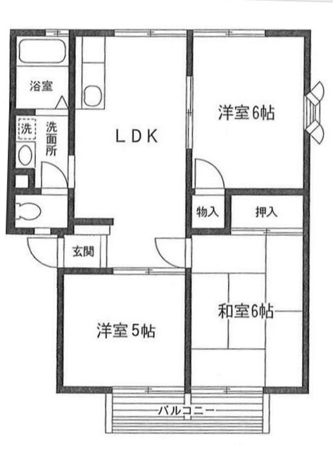 グランドシティの間取り