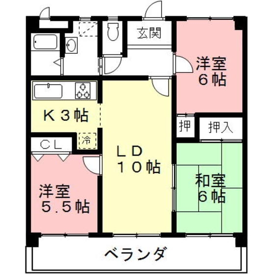 ＣＡＳＡキサラギの間取り