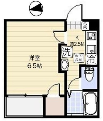 リサート町屋の間取り