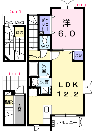 ノルドの間取り