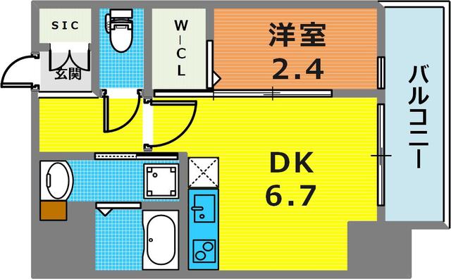 レジデンス神戸ウィステリアパークの間取り