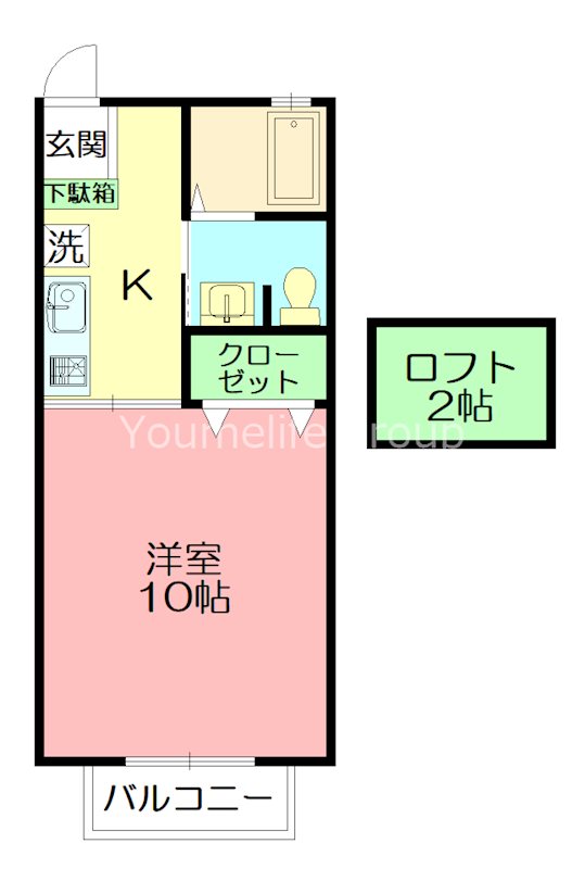 ヴィラ大磯Iの間取り