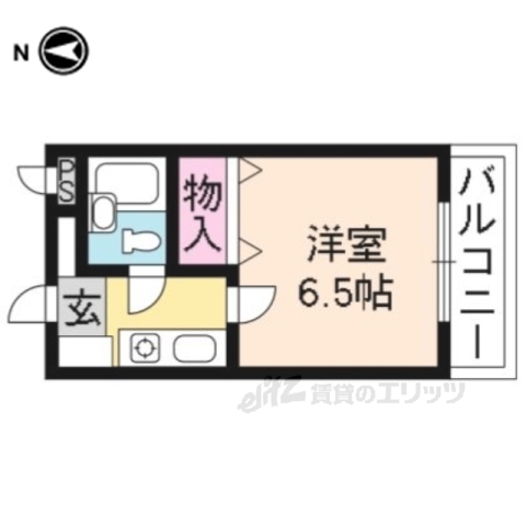 北野スタディーの間取り