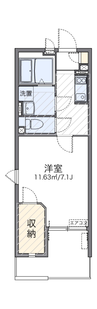 レオネクスト砧　プレミアの間取り