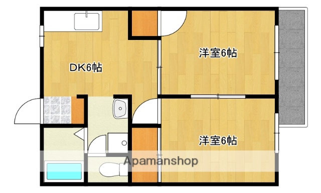 ファミール昭和の間取り