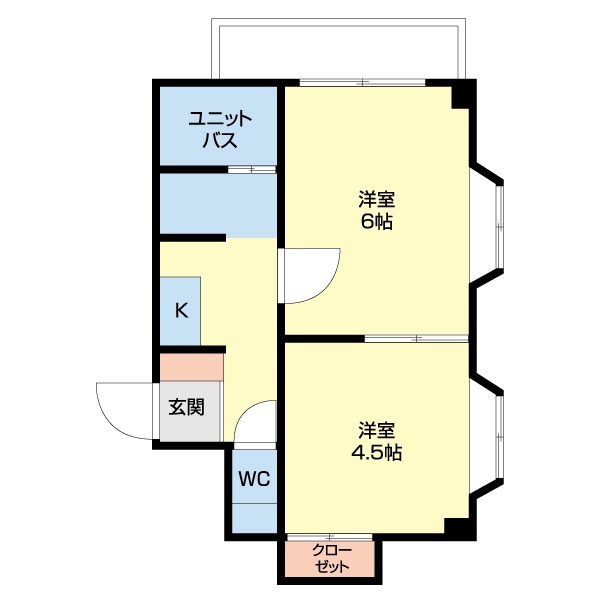 【ライフ旭町の間取り】