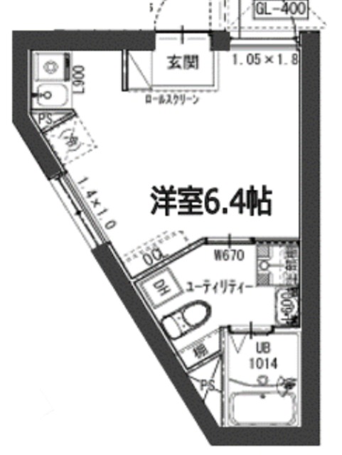 アイリス東品川の間取り