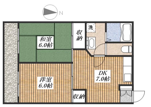 エスポワールの間取り