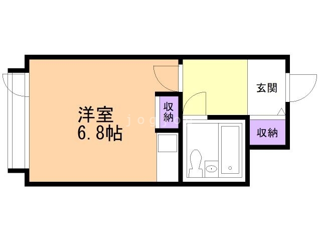 ダイアパレス大通第２の間取り