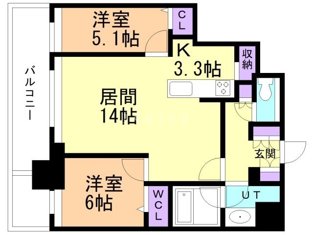 ONE札幌ステーションタワーの間取り