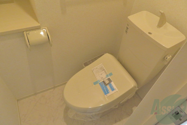 トイレ　トイレはシンプルかつオーソドックスで使いやすそうです。