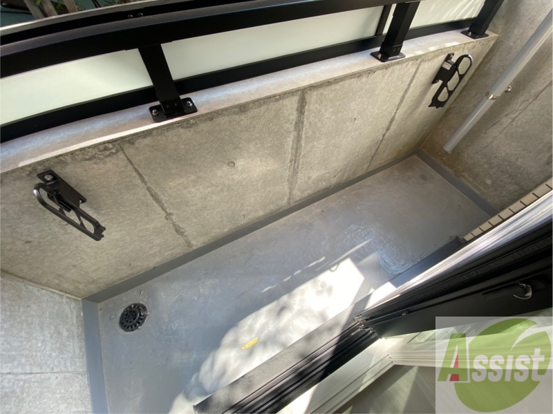 バルコニー　バルコニーです。洗濯物を干したり一息ついたりできますね！