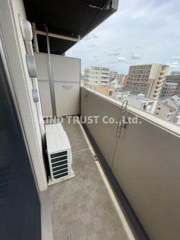 バルコニー　広々としたバルコニーです