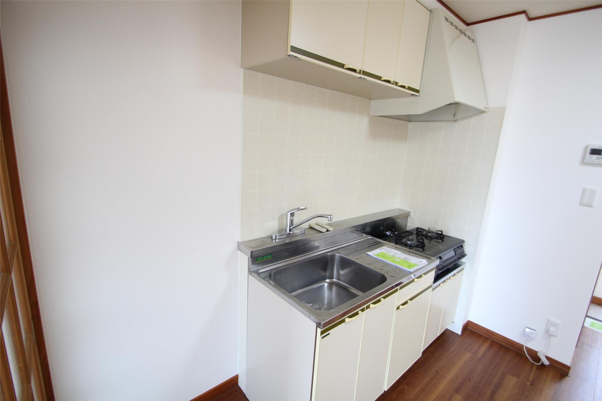 キッチン　広々としたキッチンでお料理もはかどりますね