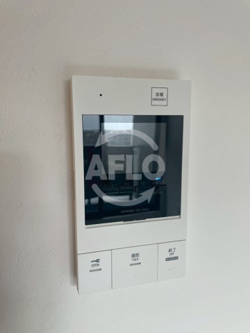 セキュリティ　グリュックメゾン福島　モニター付きインターホン