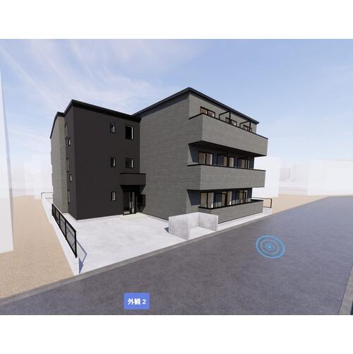 建物外観　完成予想図です