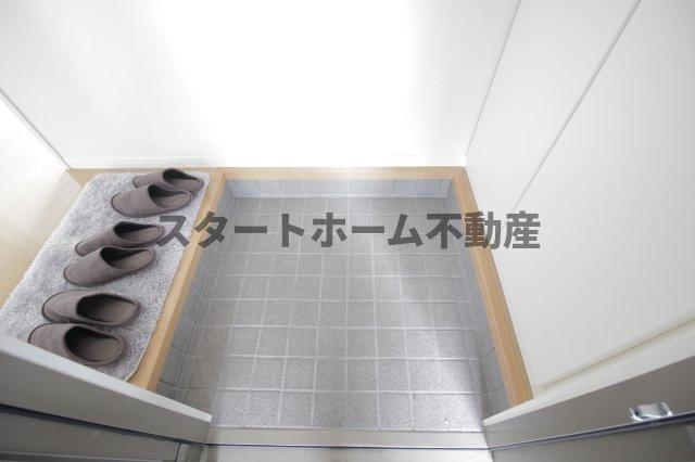 玄関　ゆったりとした玄関です