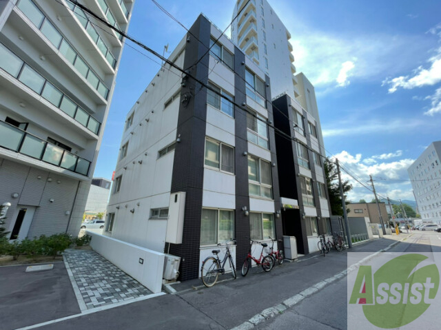建物外観　札幌市中央区北５条西「ノーチェ」