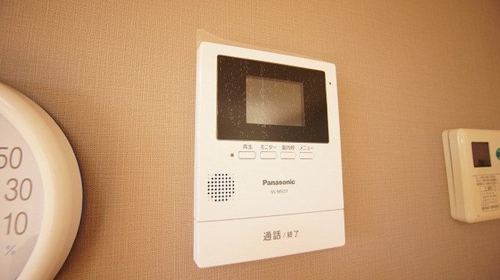 セキュリティ　※別室参考写真※　モニター付きインターホンあります